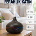 BUĞZ BN01 Uçucu Yağ Uyumlu Renkli LED Işıklı Nemlendirici