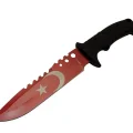 BUĞZ Bora Ayyıldız Mf011 Rd Kırmızı Av Bıçağı 31cm - Testere Detaylı Bıçak, Kılıflı, Plastik Sap