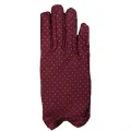 BUĞZ Bordo Renk Puanlı Çocuk Eldiveni Bx40