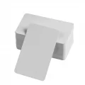 BUĞZ Boş Kelime Kartları 5x8 cm - 50 Adet Oval Kenarlı | Tabu & Not Kartları - Beyaz