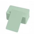 BUĞZ Boş Kelime Kartları 5x8 cm - 50 Adet Oval Kenarlı | Tabu & Not Kartları - Yeşil