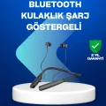 BUĞZ Boyun Askılı Kablosuz Bluetooth Kulaklık – Aktif Gürültü Önleme, LCD Ekranlı