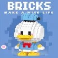 BUĞZ Bricks Donald Duck Mini Lego Figürü