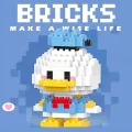 BUĞZ Bricks Donald Duck Mini Lego Figürü