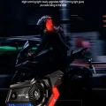 BUĞZ Bt57 Motosiklet Kask Kulaklık Intercom Işıklı Motorsiklet Interkom