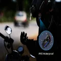 BUĞZ Bt57 Motosiklet Kask Kulaklık Intercom Işıklı Motorsiklet Interkom