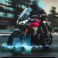 BUĞZ Bt68 Motosiklet Kask Bluetooth Kulaklık 1080p Kamera Ses Kontrolü Video Kayıt Özellikli İntercom