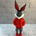 BUĞZ Bugs Bunny Büyük Boy Figür 10×34 cm Salon Dekoru