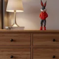BUĞZ Bugs Bunny Dekoratif Figür 10×34 cm Modern Tasarım