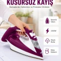 BUĞZ Buharlı Kablolu Ütü 2200 Watt Kireçlenme Önleyici Şok Buharlı Yeni Nesil