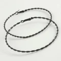 BUĞZ Burgulu Metal Halka Küpe 8-9-10 cm