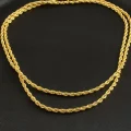 BUĞZ Burgulu Zincir Kolye 80 cm