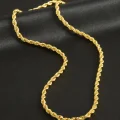 BUĞZ Burgulu Zincir Kolye 80 cm