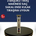  Burun ve Kulak İçin 2’si 1 Arada Tıraş Başlıklı Cihaz