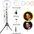 BUĞZ BX AKSESUAR 10 İNÇ SELFİE IŞIĞI 3 RENK + 2.1 METRE TRİPOD SI01