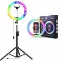 BUĞZ BX AKSESUAR MJ26 10 İNÇ RGB SELFİE IŞIĞI + 2.1 METRE TRİPOD SI03