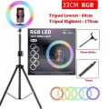 BUĞZ BX AKSESUAR MJ33 14 İNÇ RGB SELFİE IŞIĞI + 2.1 METRE TRİPOD SI04