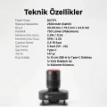 BUĞZ Bxt1fl 10w Şarj Edilebilir Kafa Feneri 750 Lümen 2500mah 4 Işık Modlu Zoom Özellikli Led Kafa