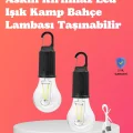 BUĞZ C Tipi Şarjlı Asılabilir Kamp Feneri