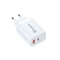 BUĞZ C99Q 65w Pd Destekli Type-c Ve Usb Çift Çıkışlı Hızlı Şarj Adaptörü - Beyaz