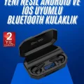  Çağrı Cevaplayabilen Akıllı Saat 5.2 Bluetooth Bağlantılı Gaming Kulaklık