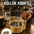 BUĞZ Çakmak Entegreli Küllük Yeniden Doldurulabilir Metal Gövde Yeni Nesil