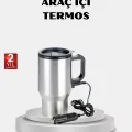 BUĞZ Çakmak Girişli Isıtıcı Termos Bardak Düşük Tüketimli