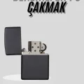 BUĞZ Çakmak Parlak Siyah Doldurulabilir Hedyelik Eşya