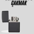 BUĞZ Çakmak Parlak Siyah Doldurulabilir Hedyelik Eşya