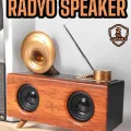  Çalar Radyo Müzik Kutusu Nostaljik Hoparlör Speaker