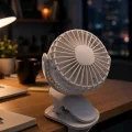 BUĞZ Çalışma Masası ve Yatak Başlığı İçin Klipsli Mini Fan