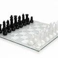 BUĞZ Cam Satranç Oyun Seti Alk5354