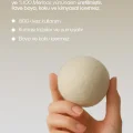 BUĞZ Çamaşır Yün Kurutma Topu ve Koku Seti - Kurutma Makinesi İçin - 3 Adet Top