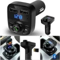  Carx8 Bluetooth Araç Kiti Fm Transmitter