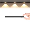 BUĞZ CATA CT 2464S  3W Şarjlı Led Sensörlü Dolap İçi Lamba 3 Renk Mod Siyah Kasa
