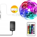 BUĞZ CATA CT 4557 Rgb Şerit Led Set 5 Mt Rgb Led 3 Renk+Trafo+ Kumanda