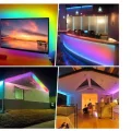 BUĞZ CATA CT 4557 Rgb Şerit Led Set 5 Mt Rgb Led 3 Renk+Trafo+ Kumanda