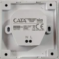 BUĞZ CATA CT 5170 1W Beyaz Kasa Sensörlü Koridor Aydınlatması 3200K Gün Işığı