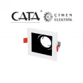  CATA CT 5222 Beyaz (Siyah) Spot Kasası