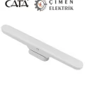 BUĞZ CATA CT 5249 Beyaz Kasa 3W Şarjlı Led Aplik Dokunmatik 3 Renk Modu