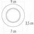 BUĞZ CATA CT 5260 8W Başak Led Spot 3 Renkli