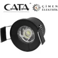 BUĞZ CATA CT 5270 1,5W Yıldız Spot Power Ledli Siyah Kasa 6400K Beyaz Işık