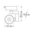 BUĞZ CATA CT 5333 Ledli Ray Spot 30W Beyaz Kasa 3200K Gün Işığı