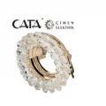 BUĞZ CATA CT 6596 Papatya Kristal Cam Spot Kasası