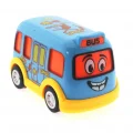  Çek Bırak Mini Sevimli Mavi Otobüs
