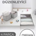 BUĞZ Çekmece Düzenleme Kutu Seti Organizer 4lü Set
