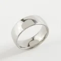 BUĞZ Çelik Alyans Yüzük 8 mm
