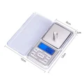 BUĞZ Çelik gövdeli gümüş renk dijital hassas cep terazi 0,1 gr 500 gr LCD ekranlı - 2 Yıl Garanti Süresi