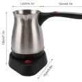  Çelik Kahve Makinesi Cezve 800 Watt Paslanmaz Çelik Türk Kahvesi Makinesi