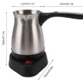  Çelik Kahve Makinesi Cezve 800 Watt Paslanmaz Çelik Türk Kahvesi Makinesi
